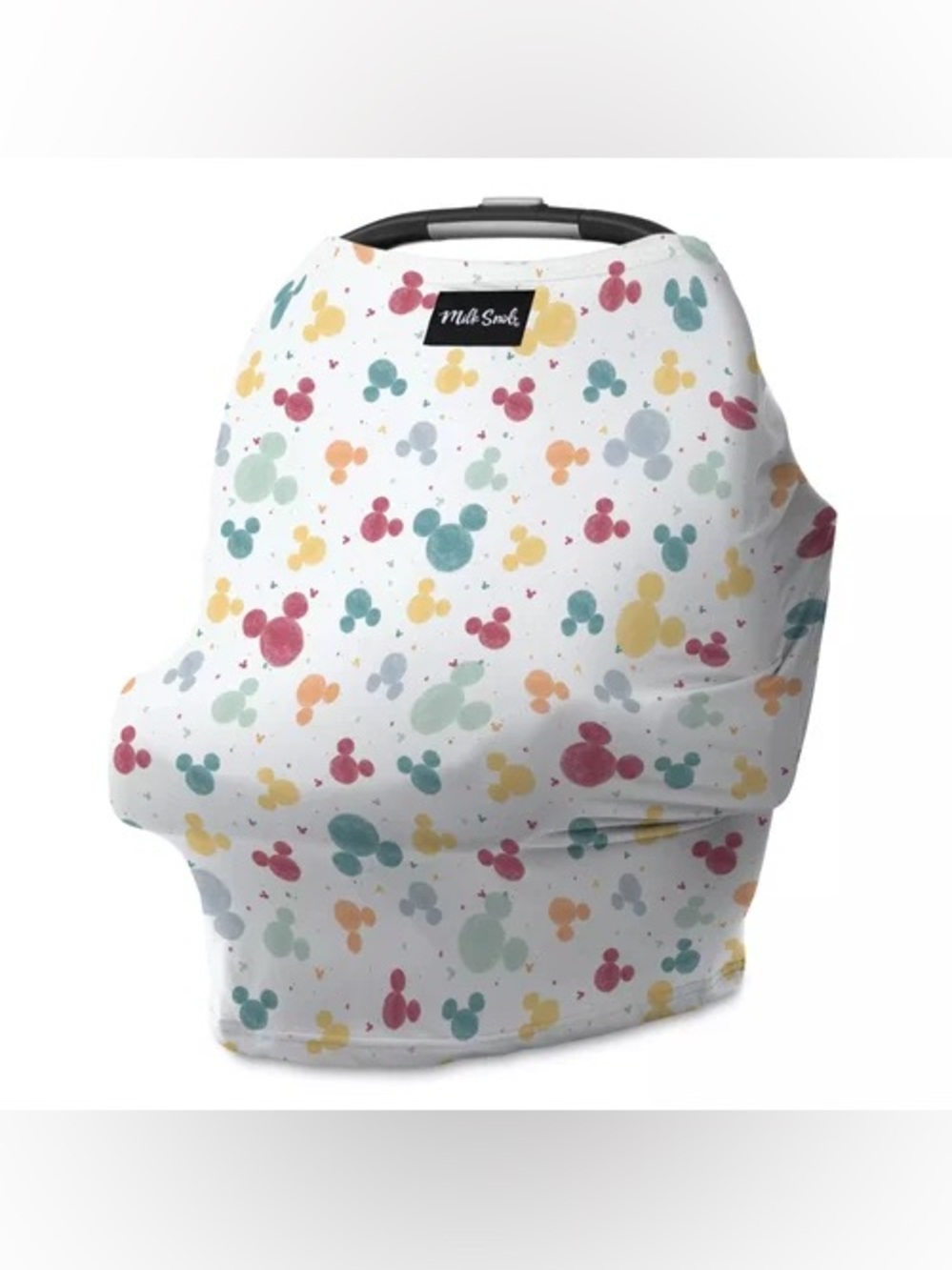 Disney Mickey Icon Multi-Color Baby Car Seat Cover